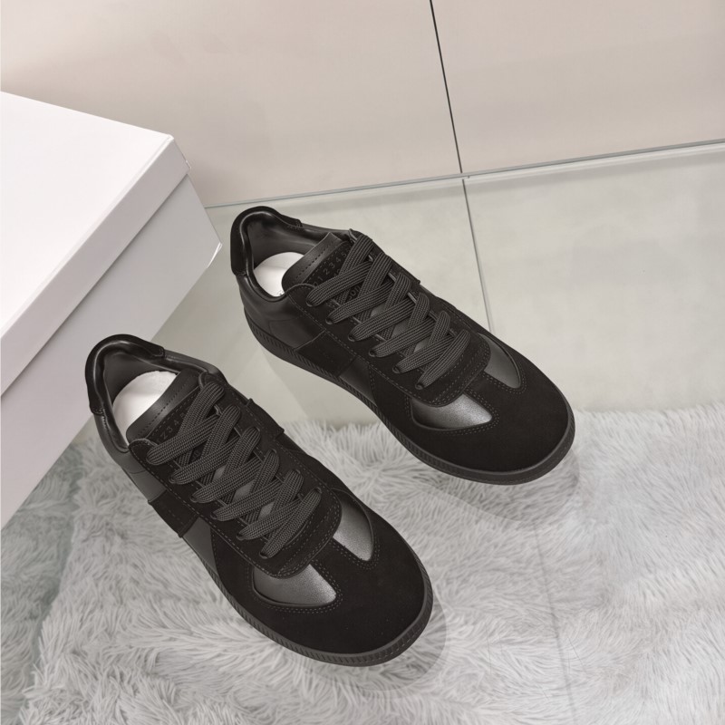 Men Shoes Trainers - Damen Herren Vintage Deutsche Trainer-Sneaker Nappaleder