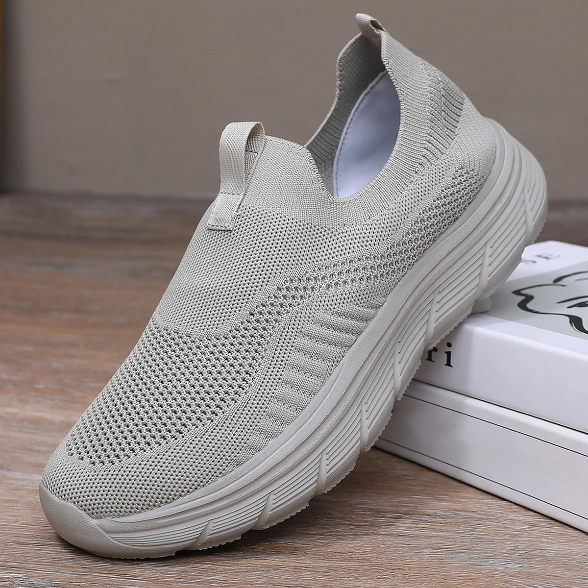 Men'S Shoes For Gym - Herren-Wanderschuhe, leicht, atmungsaktiv, lässig, Mesh-Laufschuhe, zum