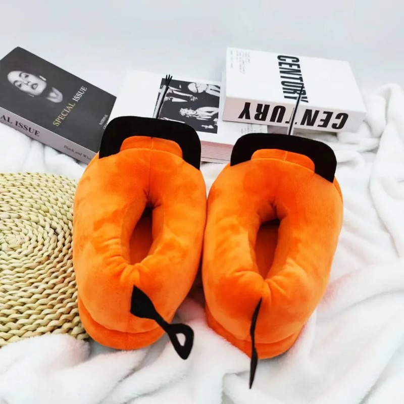 Men Shoes Winter - Anime Kettensäge Mann Pochita Haus Pantoffel