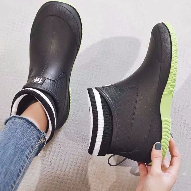 Men Shoes Offer - Weiche Herren-Regenstiefel, jung, rutschfest, breite Zehen,