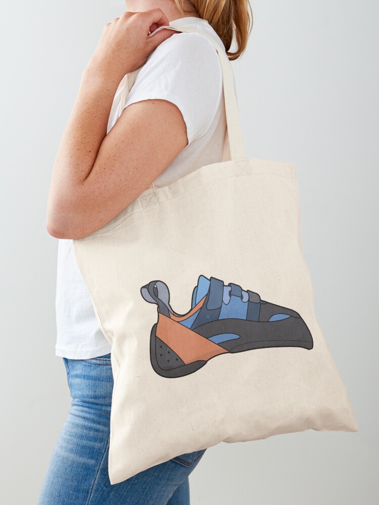 Men Shoes Illustration - Einkaufstasche mit Kletterschuh-Illustration, Einkaufstasche für Damen,