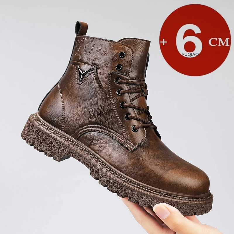 Men'S Shoes Dq - 6 cm Unsichtbare Höhe Zunehmende Männer