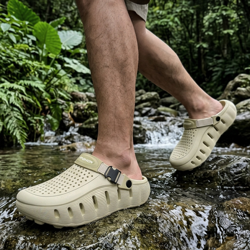 Men'S Shoes Cloud - Komfortable Plattform-Mix-Farben-Marken-Clogs für Herren – Sommer