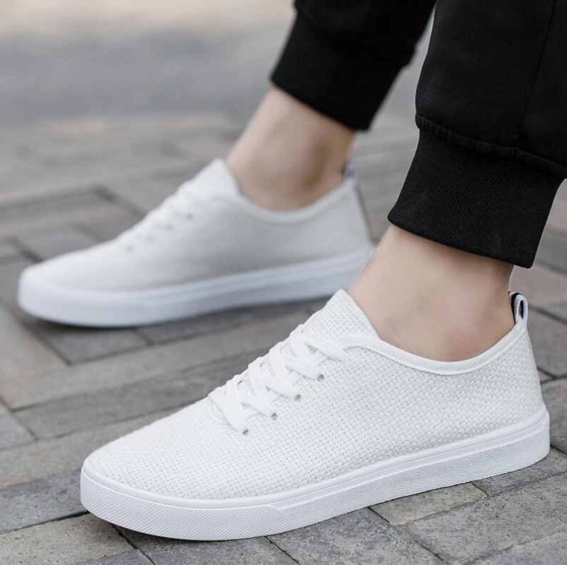 Men'S Shoes For Gym - Canvas atmungsaktive Mesh Herren Schuhe trend
