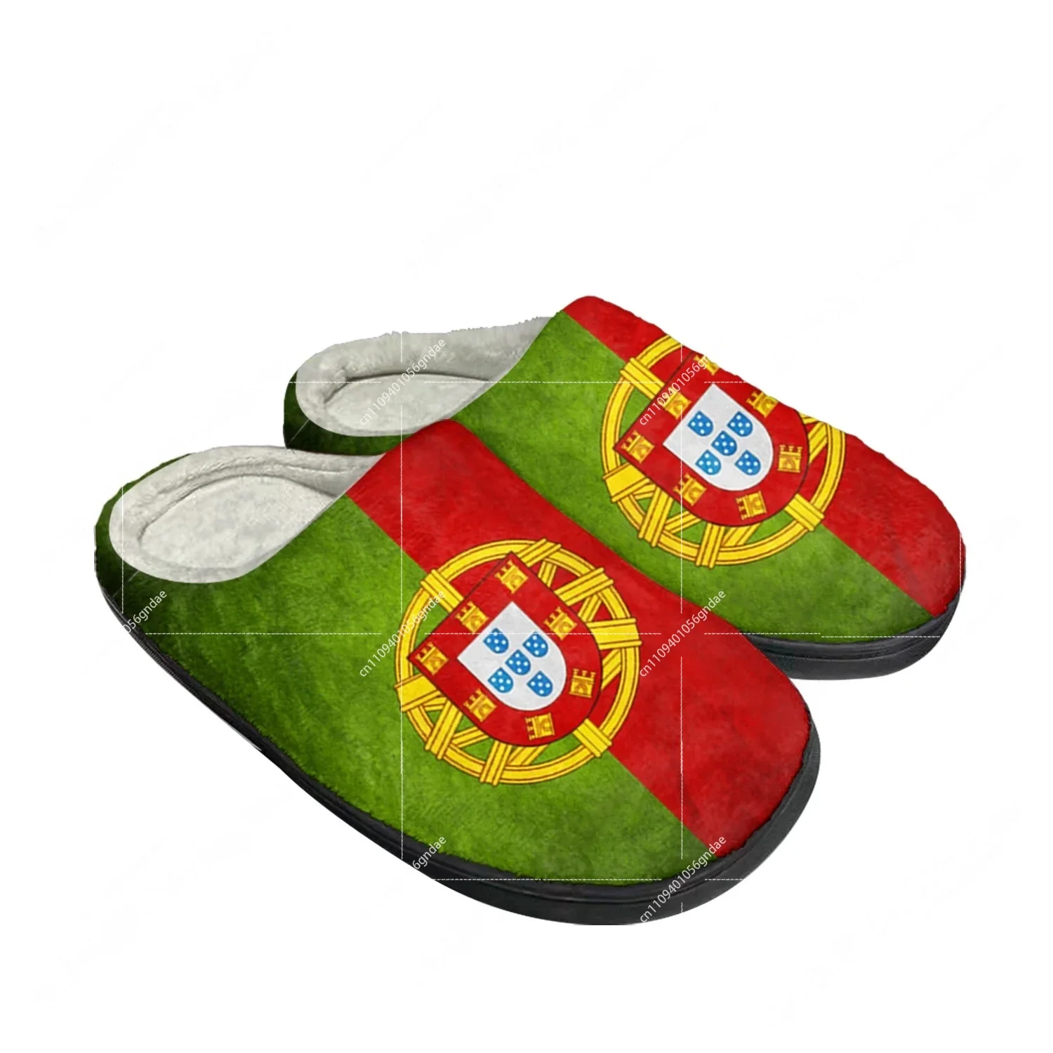 Men'S Shoes Hoka Sale - Portugal-Flagge Baumwoll-Hausschuhe für Herren und Damen,