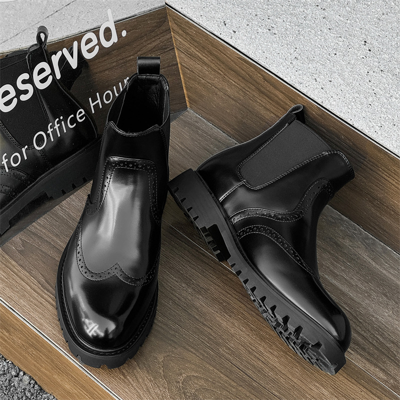 Men'S Shoes Brogues - Große Größe Herrenmode Party Prom Chelsea