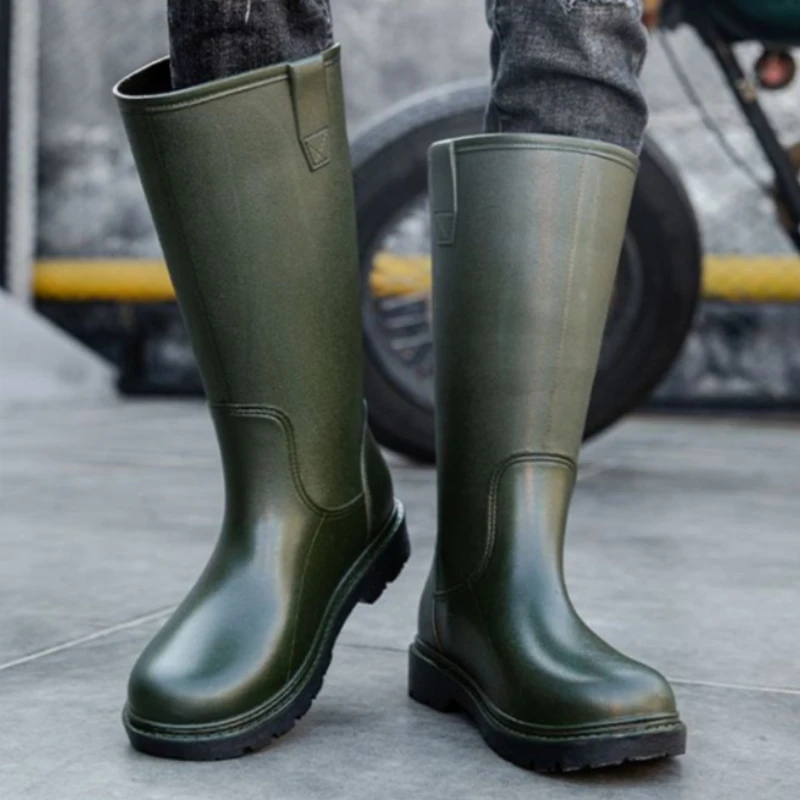 Men Shoes Offer - Regens tiefel für Männer Kaugummi Angeln