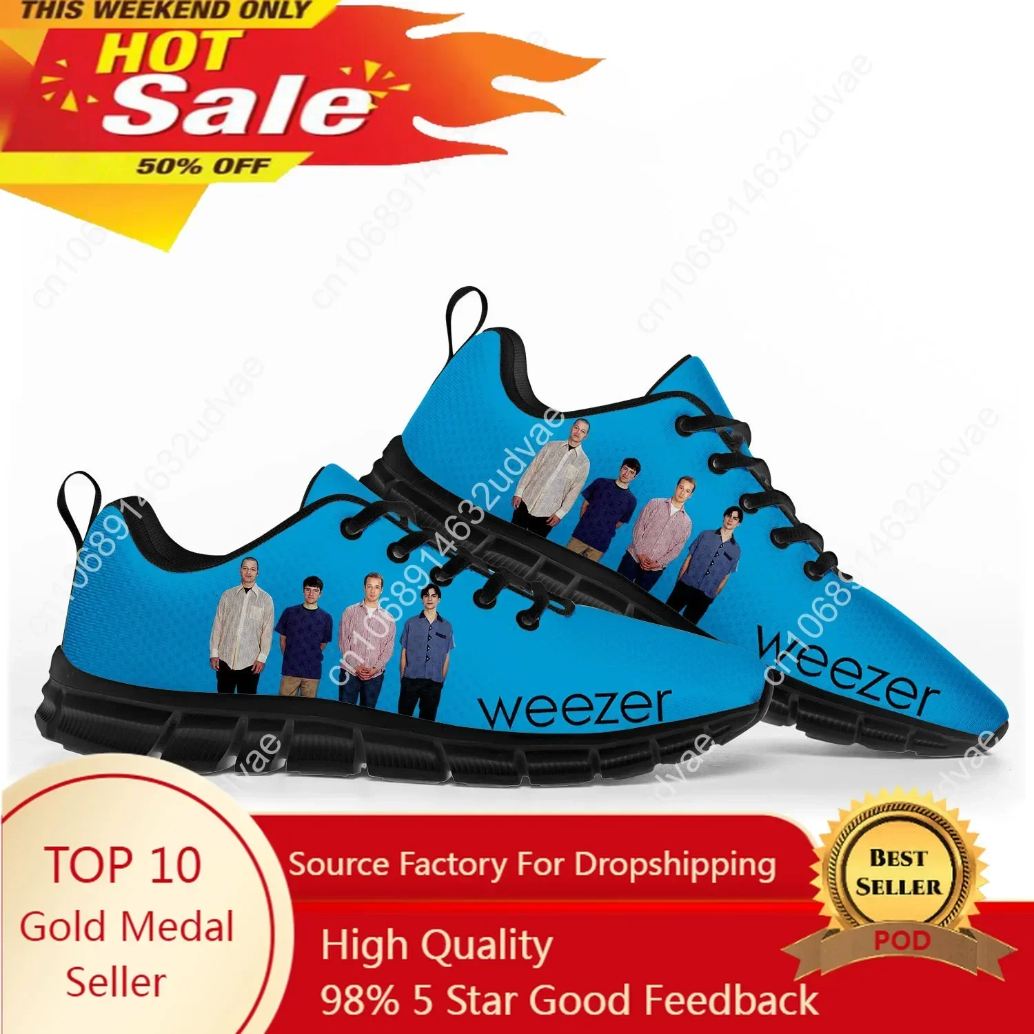 Casual Sneaker Low - Weezer Sportschuhe für Herren und Damen,