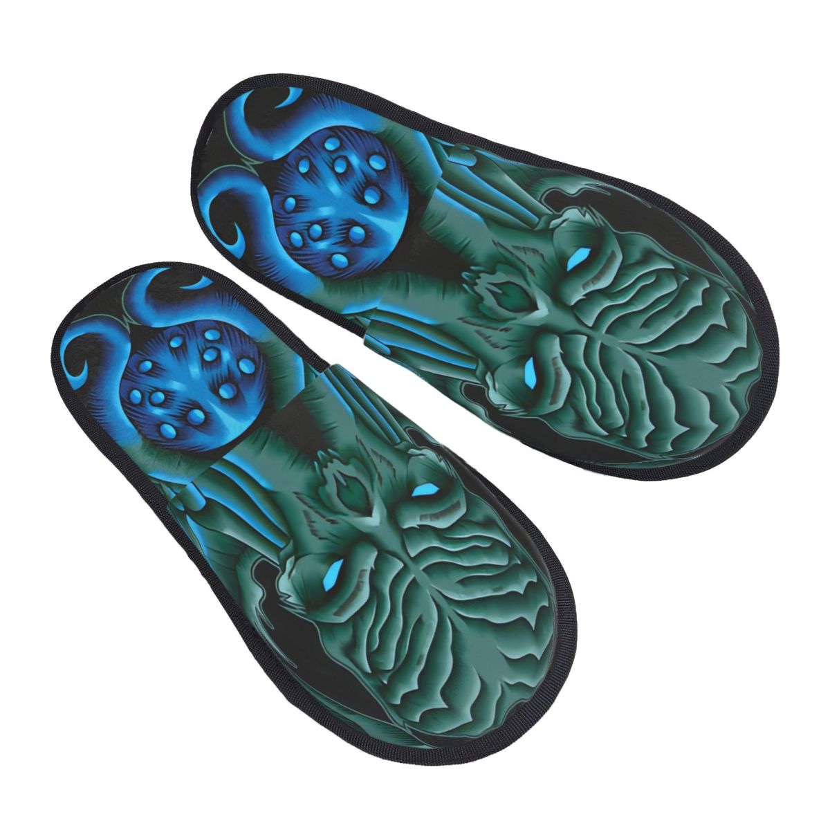 Men Shoes Illustration - Winter-Slipper für Damen und Herren, flauschige