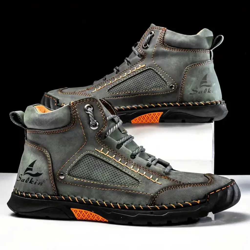 Men'S Shoes Hoka Sale - Handgenähte Herrenstiefel in Übergröße, Freizeitschuhe, bequeme