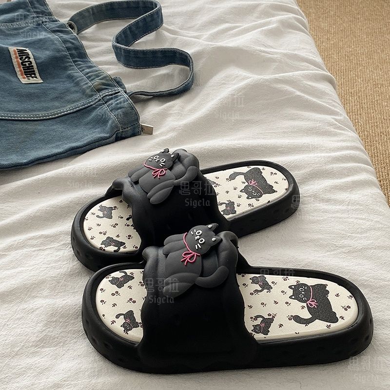 Men Shoes On Sale - Druck Nette Bär Frauen Hausschuhe Sommer