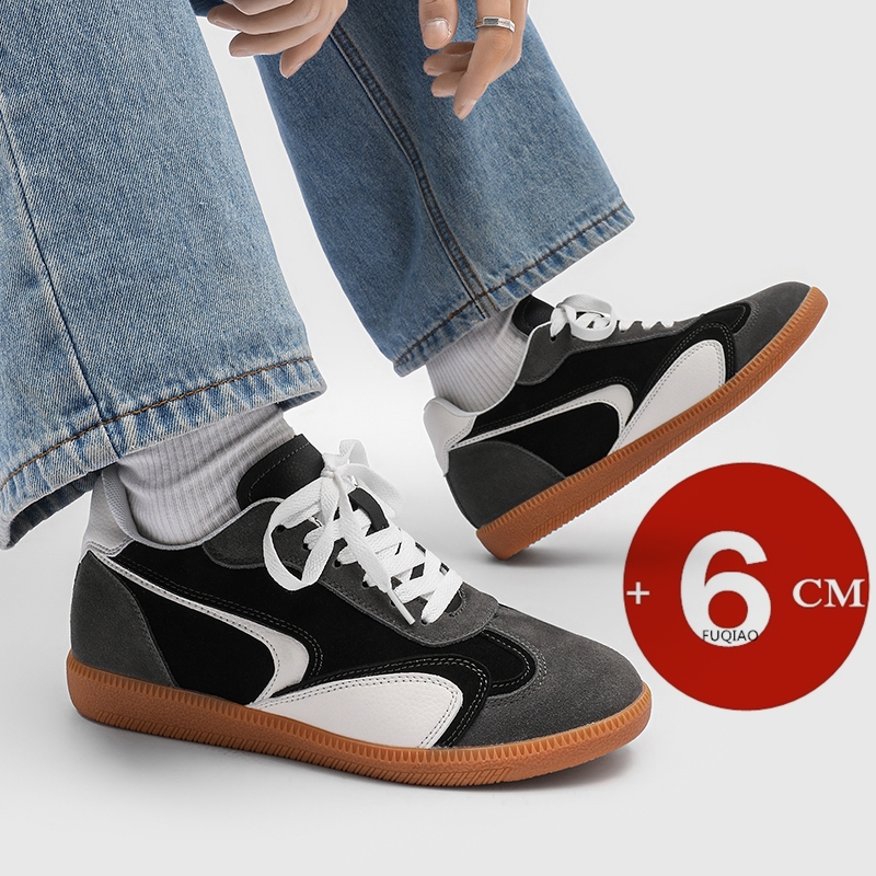 Men Shoes Trainers - 6 cm höhenvergrößernde deutsche Trainerschuhe, Unisex,