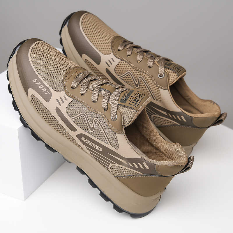 Perforierte Schnür-Sommerhohe  – Men Shoes Trainers Bewertung und Preis