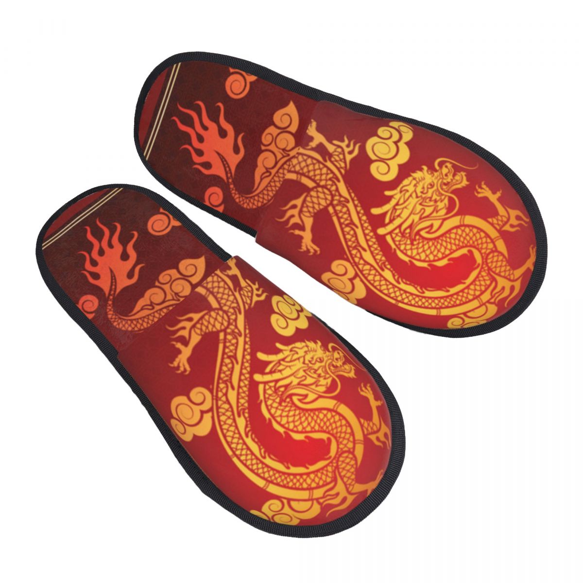 Dragon Illustration Slipper fü – Men Shoes Illustration Bewertung und Preis