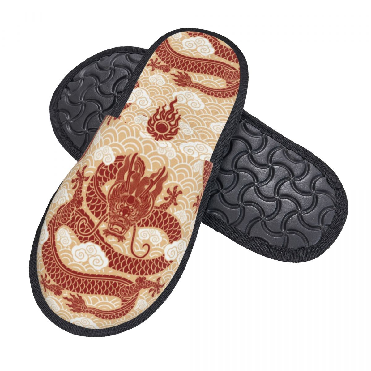 Dragon Illustration Slipper fü – Men Shoes Illustration Bewertung und Preis