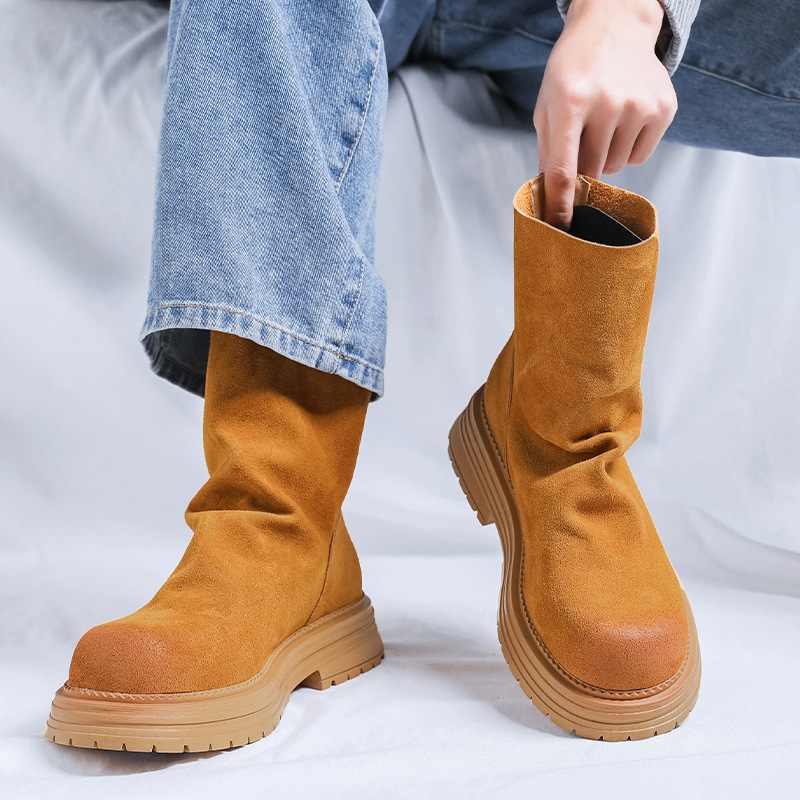 Herrenmode Punk Rock hohe Plat – Men Shoes Trends Bewertung und Preis