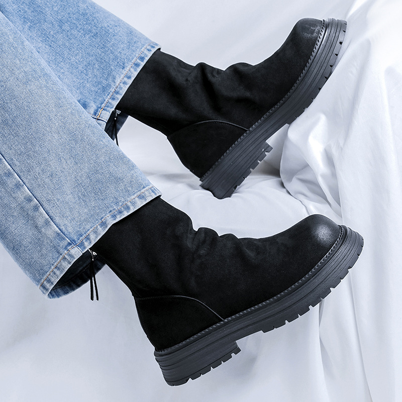 Herrenmode Punk Rock hohe Plat – Men Shoes Trends Bewertung und Preis
