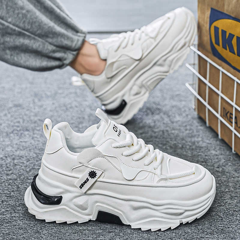 Schwarze Plateau-Tennisschuhe  – Men Shoes Offer Bewertung und Preis