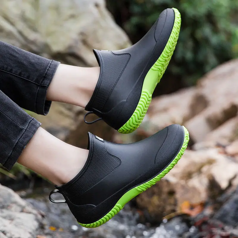 Weiche Herren-Regenstiefel, ju – Men Shoes Offer Bewertung und Preis