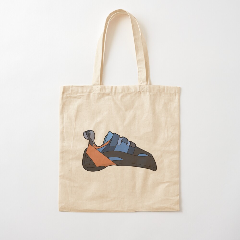 Einkaufstasche mit Kletterschu – Men Shoes Illustration Bewertung und Preis