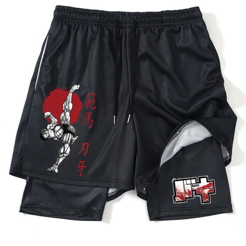 Japanische Anime-Print-Shorts  – Men'S Shoes Good For Running Bewertung und Preis