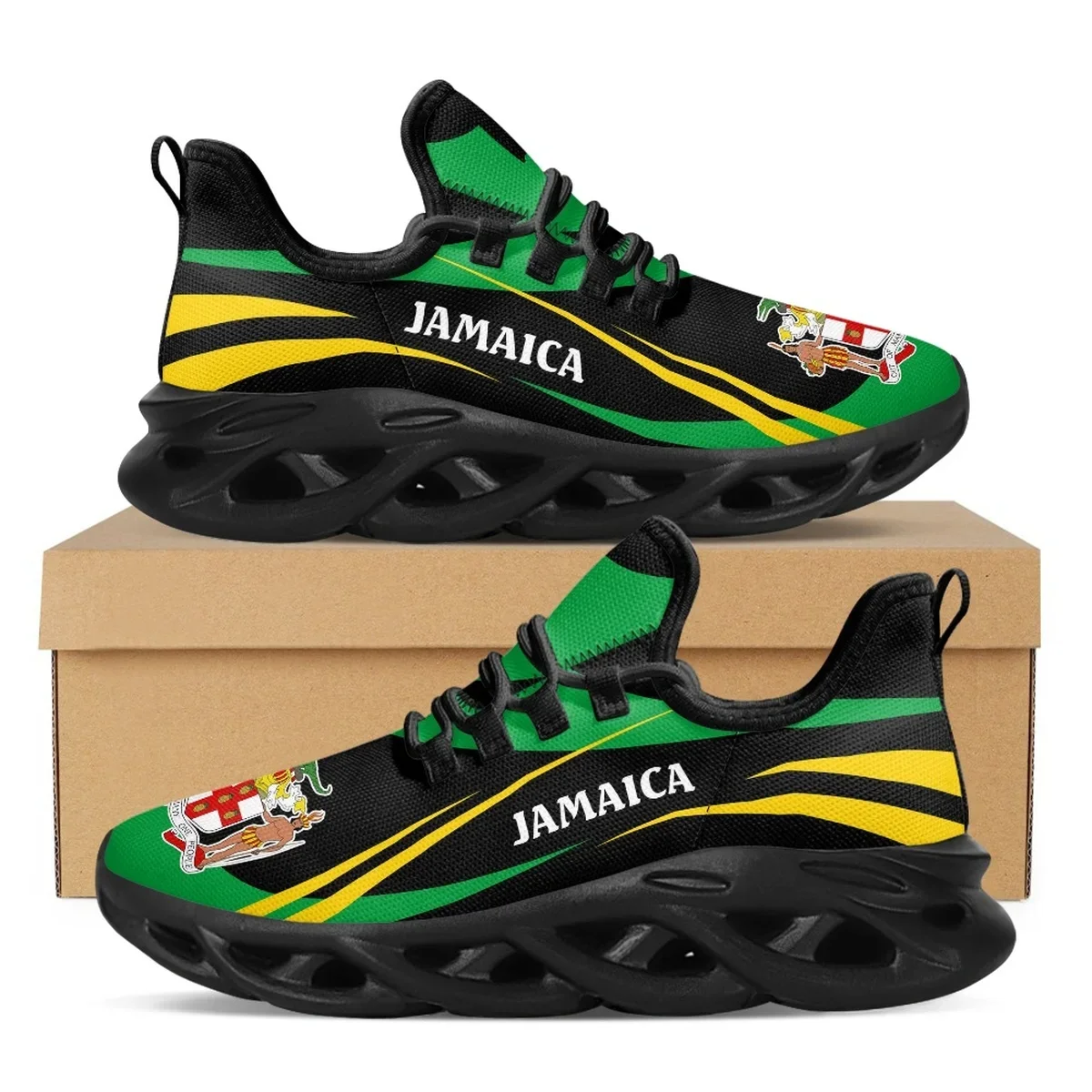 Jamaika Flagge Drucken Schuhe  – Men Shoes Trainers Bewertung und Preis