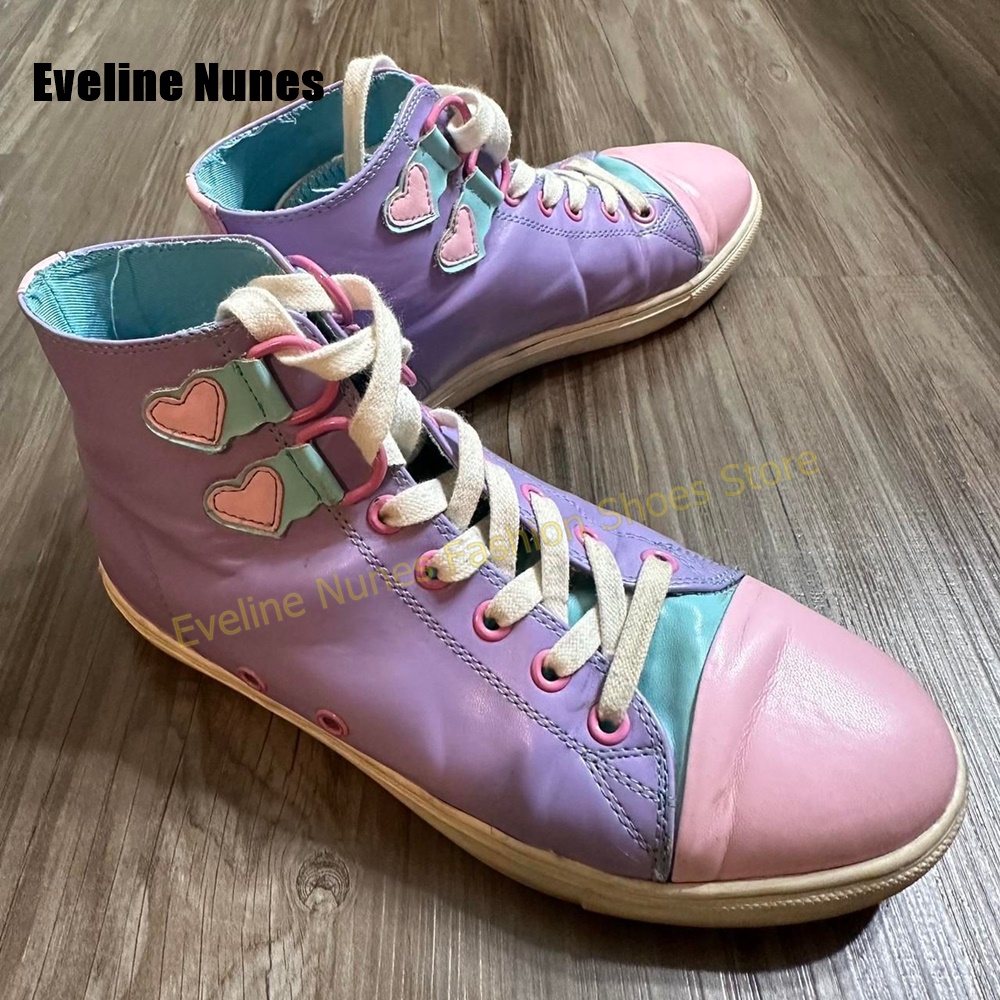 Y2K Mädchen Süße High-Top Snea – Casual Sneaker Low Bewertung und Preis