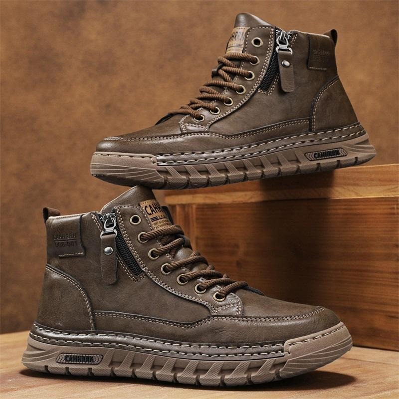 Herren Leder High-Top Stiefele – Men'S Shoes Dq Bewertung und Preis