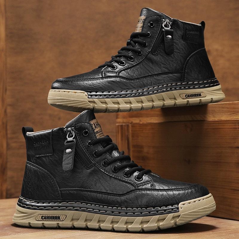 Herren Leder High-Top Stiefele – Men'S Shoes Dq Bewertung und Preis