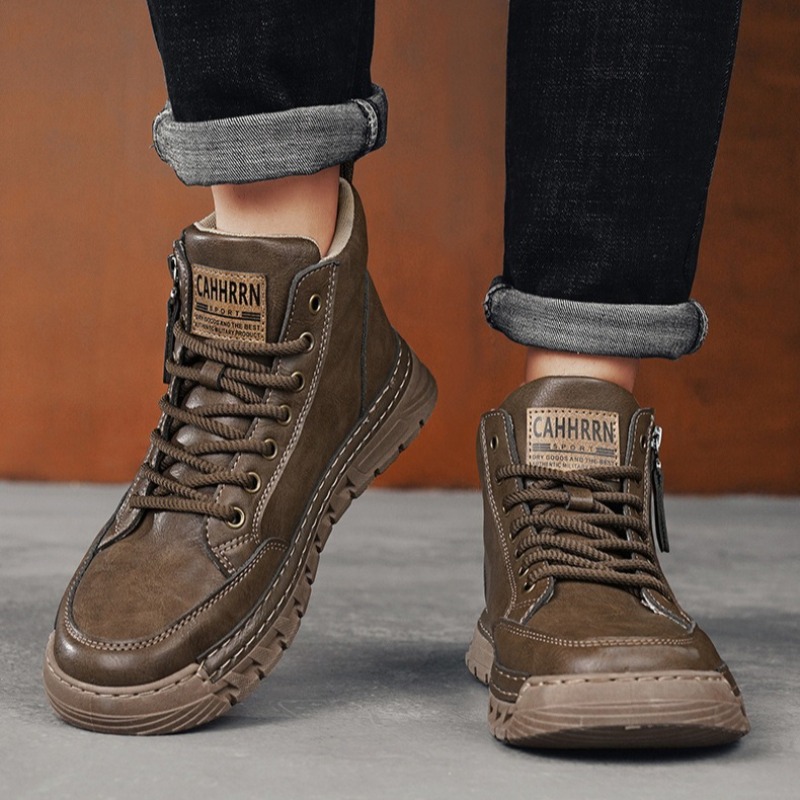 Herren Leder High-Top Stiefele – Men'S Shoes Dq Bewertung und Preis