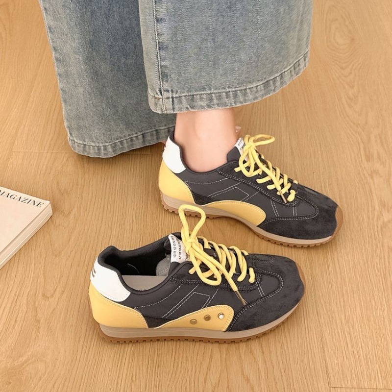 Retro Color-Block-Sneaker für  – Casual Sneaker Low Bewertung und Preis