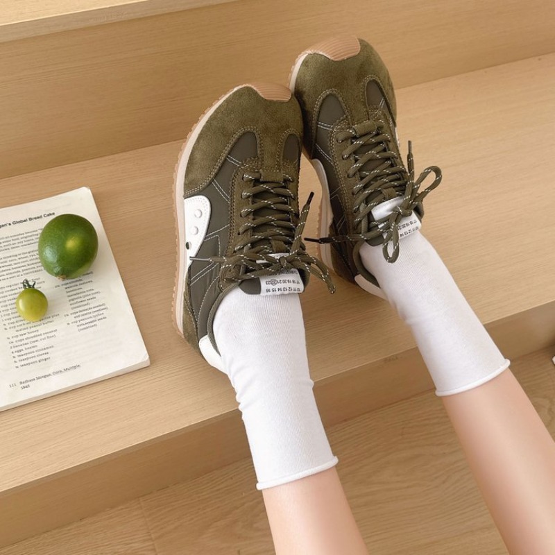 Retro Color-Block-Sneaker für  – Casual Sneaker Low Bewertung und Preis