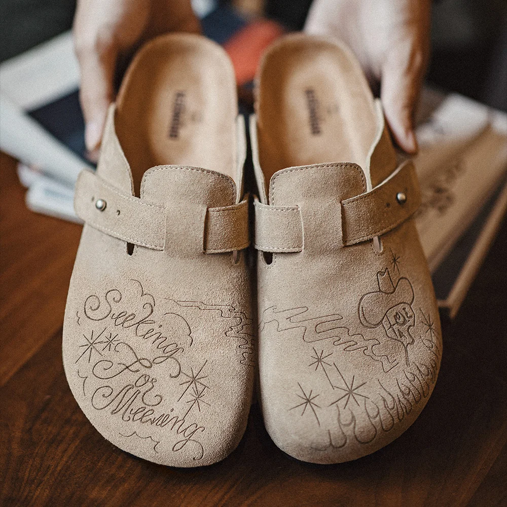 Maden Illustration Pantoletten – Men Shoes Illustration Bewertung und Preis