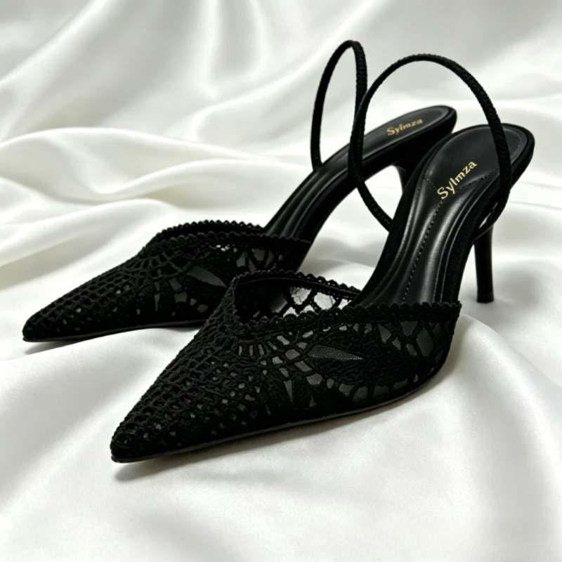 Novely Hohlgeflochtene Absatzs – Dress Shoe Pointed Bewertung und Preis