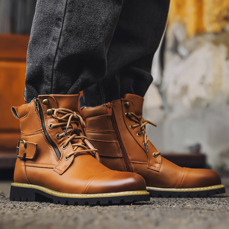 Qualität Männer Leder Stiefel  – Men'S Shoes Dq Bewertung und Preis