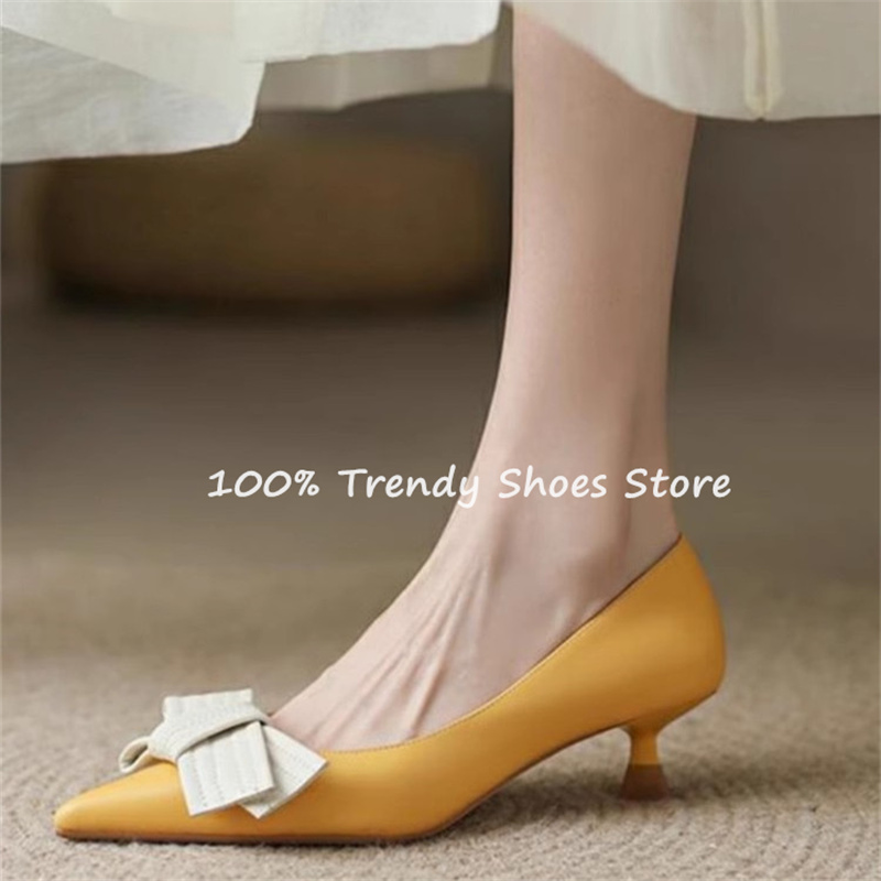 Damen-Slip-On-Pumps mit Schmet – Dress Shoe Pointed Bewertung und Preis