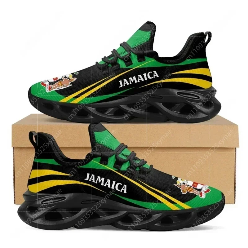 Jamaika-Flaggen-Schuhe für Her – Men Shoes Trainers Bewertung und Preis