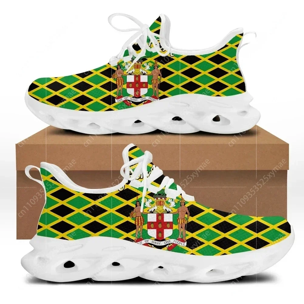 Jamaika-Flaggen-Schuhe für Her – Men Shoes Trainers Bewertung und Preis