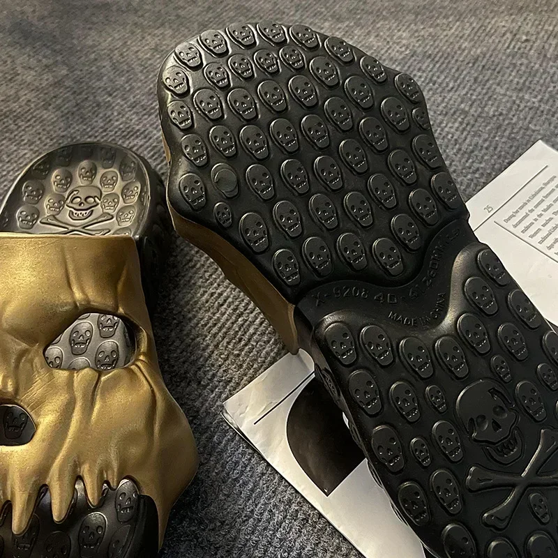 Sommer Männer Schädel Slipper  – Men'S Shoes Cloud Bewertung und Preis