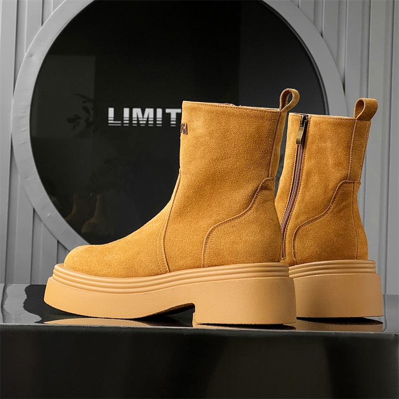 Winter Europa Amerika Retro Di – Men'S Shoes Dq Bewertung und Preis