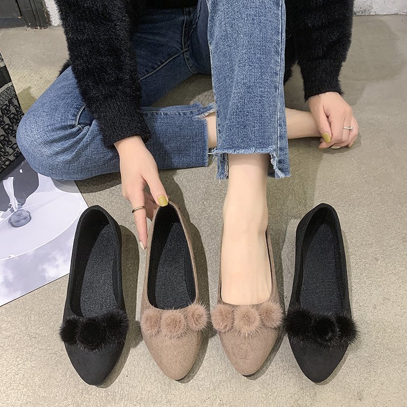 Damen Mary Jane Schuhe mit Fel – Dress Shoe Pointed Bewertung und Preis