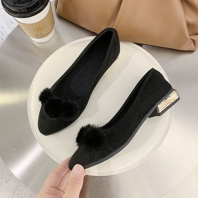 Damen Mary Jane Schuhe mit Fel – Dress Shoe Pointed Bewertung und Preis